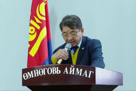 ӨМНӨГОВЬ АЙМГИЙН ИТХ-ЫН ДАРГА Х.СУГИР ХУУЛЬ БУС ХУРАЛ ХИЙСНИЙГ ШҮҮХ НОТОЛЛОО