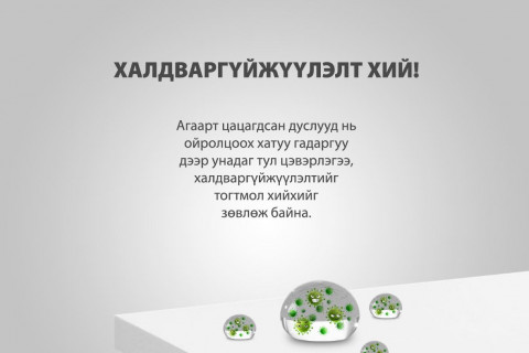 ХАЛДВАРГҮЙЖҮҮЛЭЛТ ХИЙ  / зөвлөмж /