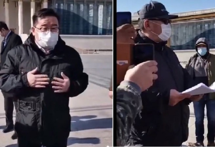Г.Занданшатар: Нэг бол би энд суугаад хамт өлсгөлөн зарлая. Үгүй бол та бүхэн танхимд орж ярилц