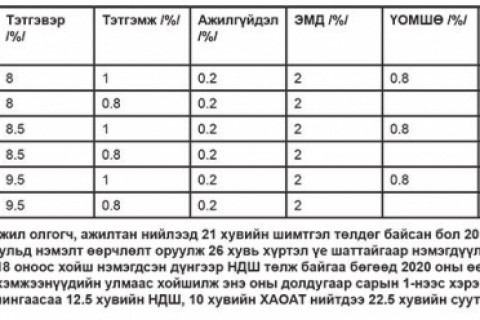 НДШ: Хоёр биш тав