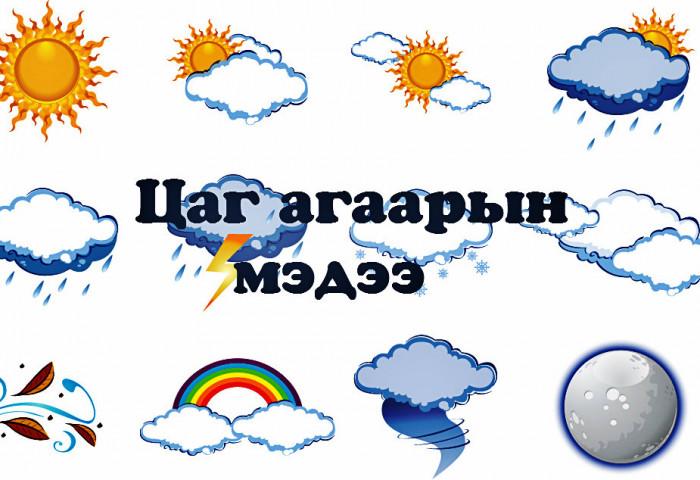 Цаг агаарын мэдээ