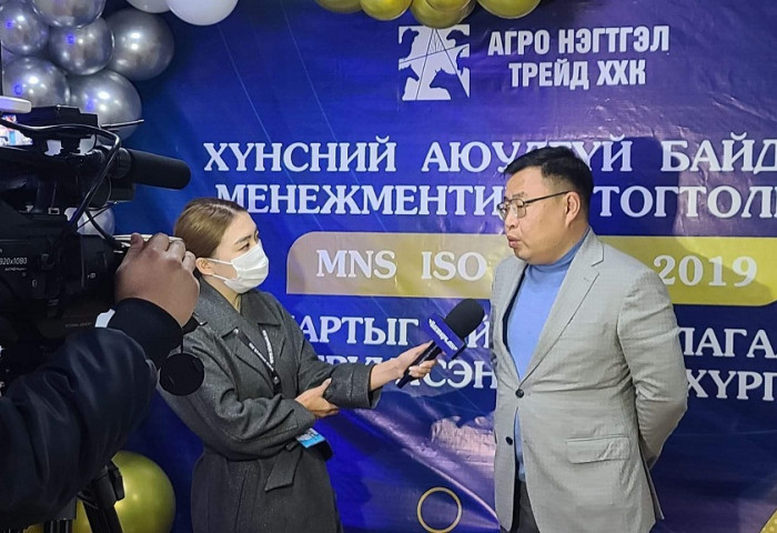 Эмээлт дэх махны үйлдвэр ОУ-ын хүнсний аюулгүй байдлыг нэвтрүүллээ