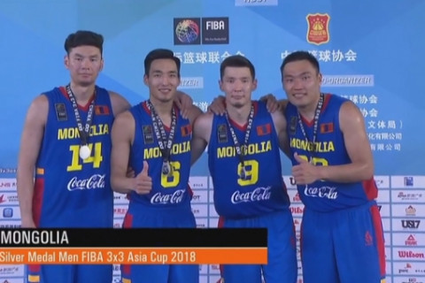 Монгол улсын 3х3 Үндэсний шигшээ баг мөнгөн медаль хүртлээ