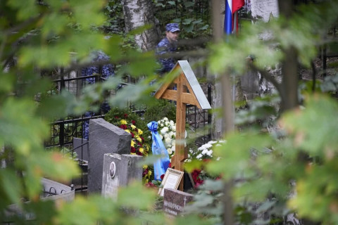 Хаалттай хэлбэрээр зохион байгуулагдсан Пригожиний оршуулгын ёслолд Путин оролцсонгүй