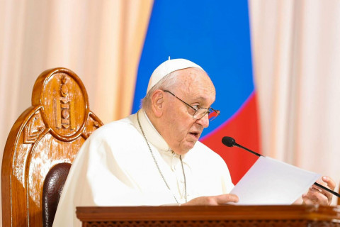Пап Францисын Монгол Улсад хийж буй төрийн айлчлал өнөөдөр өндөрлөнө