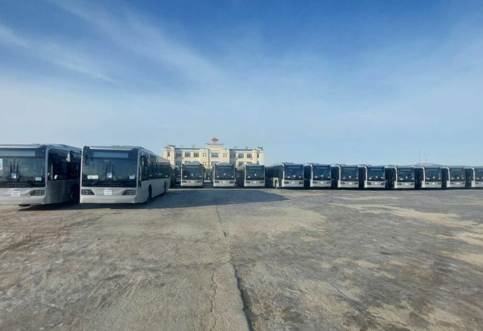 “Yutong Bus” компанийн үйлдвэрээс гарсан хоёр дахь ээлжийн 50 автобус Эрээн хотод иржээ