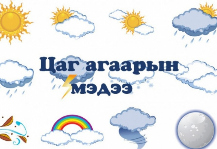 Цаг агаарын урьдчилсан мэдээ