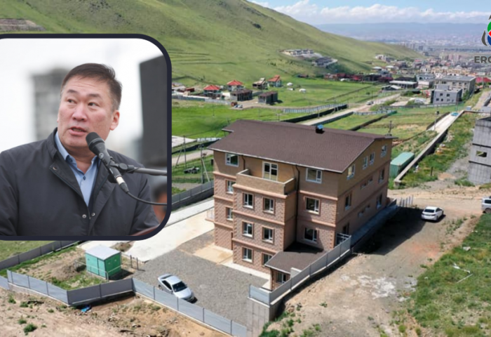 НИЙСЛЭЛИЙН ЕРӨНХИЙ АРХИТЕКТОР АСАН Н.НАЦАГДОРЖИЙН ХҮҮ ХУВЬДАА НҮХТИЙН АМАНД 30 ӨРӨӨТЭЙ ХАУС БАРЬЖЭЭ