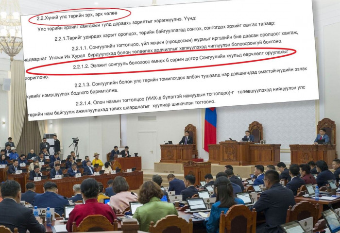 Парламент нь ч хэрэгжүүлдэггүй Хүний эрхийн үндэсний хөтөлбөр