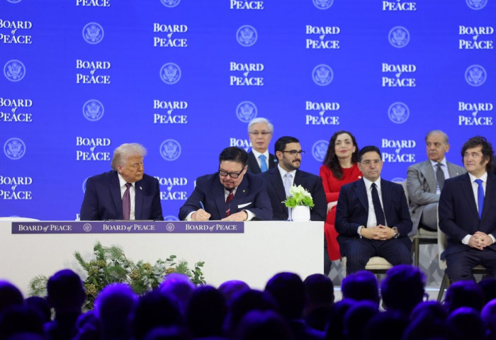 Монгол Улс АНУ-ын Ерөнхийлөгч Доналд Трампын санаачилсан энхийн зөвлөлд албан ёсоор нэгдэж, үүсгэн байгуулагч гишүүн улс боллоо