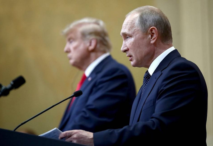 Путины араар Трамп ёстой тавих шиг боллоо!