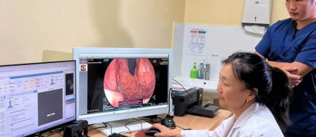 УБТЗ-ын Төв эмнэлэг иргэдэд дурангийн оношилгоо хийж байна