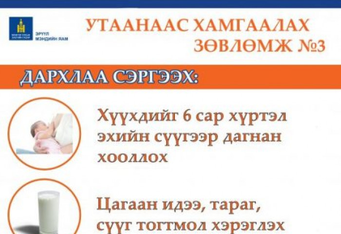 ЭМЯ-наас АГААРЫН БОХИРДЛООС СЭРГИЙЛЭХ ЗӨВЛӨМЖ ХҮРГЭЖ БАЙНА