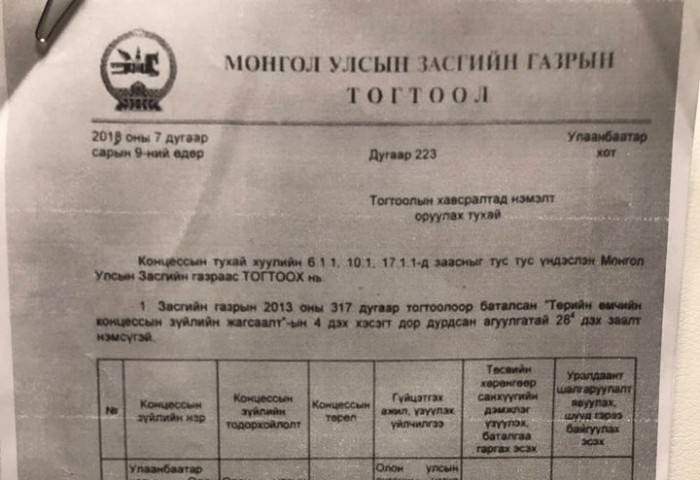 ШИНЭ НИСЭХ БУУДАЛД НЕФТЬ БҮТЭЭГДЭХҮҮН ХАДГАЛАХ БАЙГУУЛАМЖ БАРИХ ЭРХИЙГ ДАВУУ ЭРХЭЭР “СОДМОНГОЛ”-Д ӨГЧЭЭ
