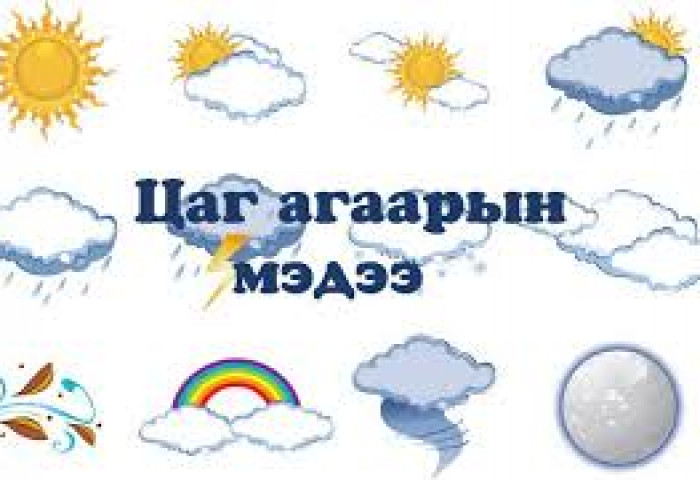 Цаг агаарын урьдчилсан мэдээ