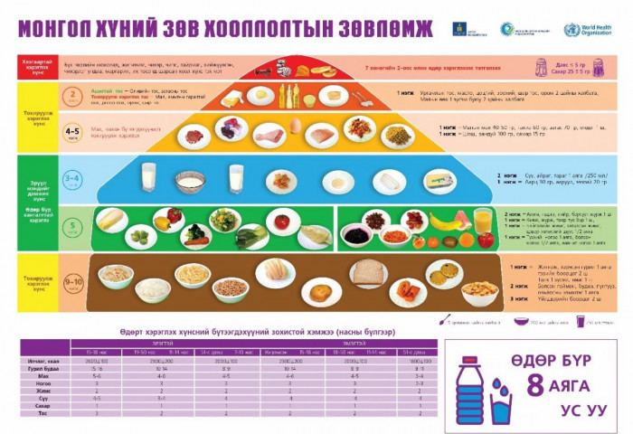 Өдрийн хэрэгцээт илчлэгийн 50 хувийг нүүрс ус эзлэх ёстойг та мэдэх үү?