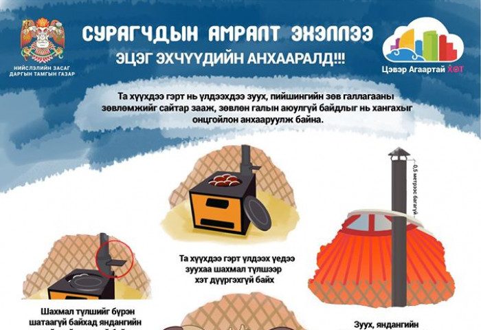 ЭЦЭГ ЭХЧҮҮДИЙН АНХААРАЛД:Галлагааны аюулгүй байдлын видео зөвлөмжтэй танилцаарай!!!