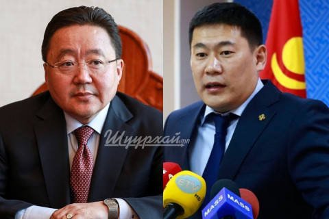 Ц.Элбэгдорж: Л.Оюун-Эрдэнэ ээ,  ах нь чамайг “Миний фээврит” гэж бодож суусан шүү, Ажлаа сайн хийгээрэй