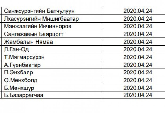 Танилц: УИХ-ын 2020 оны сонгуульд бие даан нэр дэвших 208 эрхмийн нэрс