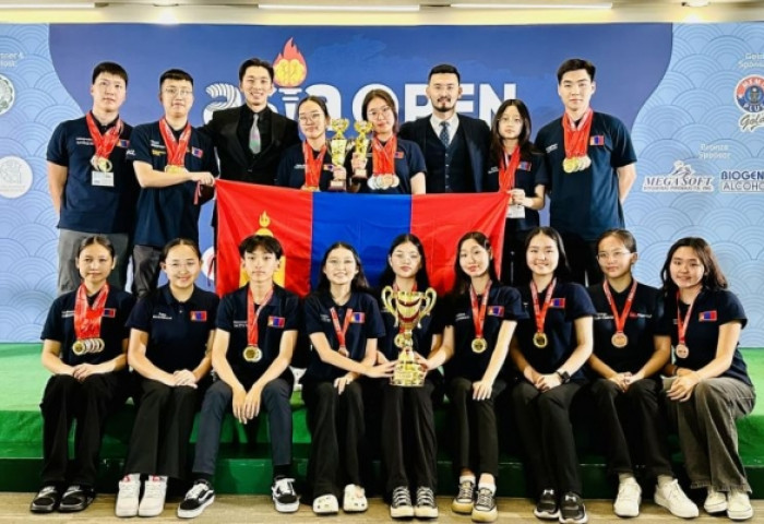 Монголын Оюун ухааны академийн тамирчид дэлхийн таван дээд амжилтыг тогтоожээ