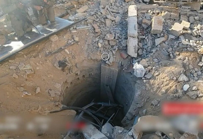 Газын Аль-Шифа эмнэлгийн доороос 55 метр урт бэхжүүлсэн хонгил илрүүлснээ Израилийн арми мэдээллээ