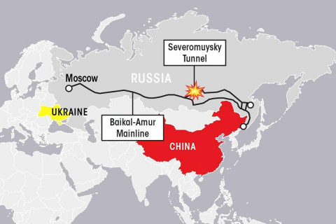 Украины тусгай алба ОХУ-ын Буриадын нутаг дэвсгэрт төмөр зам дэлбэлснээ хүлээжээ