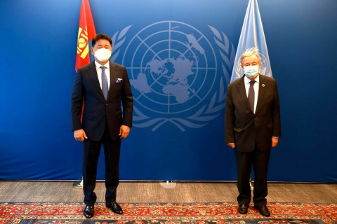 НҮБ-ын Ерөнхий нарийн бичгийн дарга А.Гутерреш энэ сард Монгол Улсад айлчилна