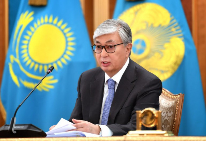 Казахстаны Ерөнхийлөгч К.Токаев У.Хүрэлсүхэд баяр хүргэжээ