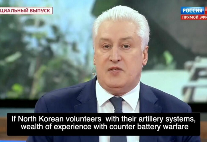 Умард Солонгос 100,000 сайн дурынхныг Украинд илгээх санал тавьсан тухай Оросын төв телевизээр ярьжээ