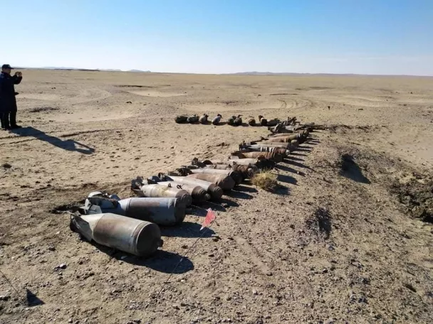 ЗХУ-ын нисэхийн цэргийн анги байрлаж байсан газраас байлдааны онгоцны цэнэгтэй сумнууд олдлоо