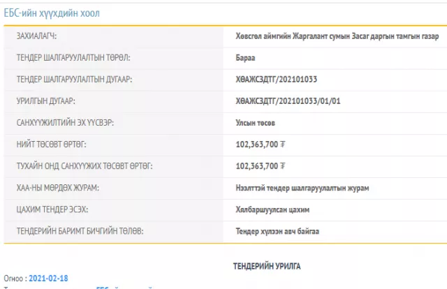 Сургууль, цэцэрлэгүүд хаагдсан ч хүнс нийлүүлэх зуу, зуун саяын тендерүүд зарлагдсаар байна