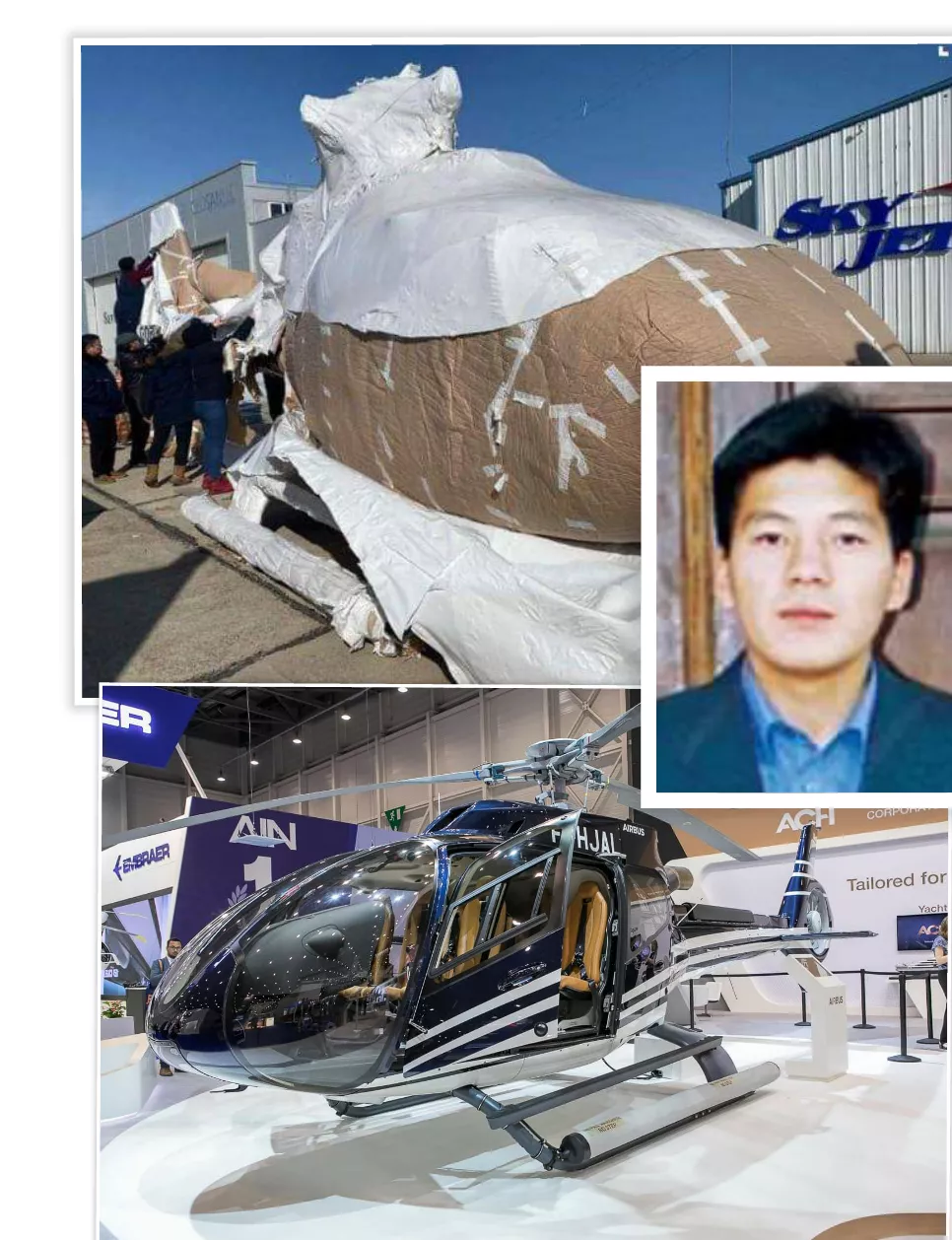 Гааль дээр буусан “Airbus Helicopter H130” нисдэг тэрэг “Алтайн хүдэр”-ийн Р.Базарынх байжээ