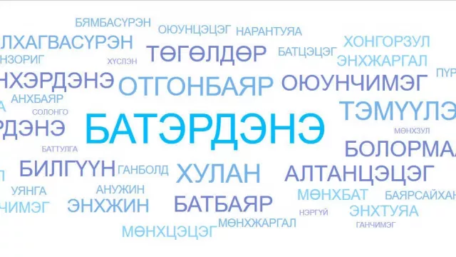 СТАТИСТИК: Монгол Улсын хамгийн урт нэр 39 үсэгтэй