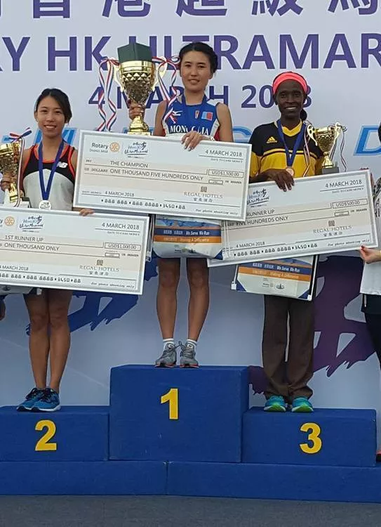 Хонконгийн марафонд Монголын тамирчин түрүүллээ