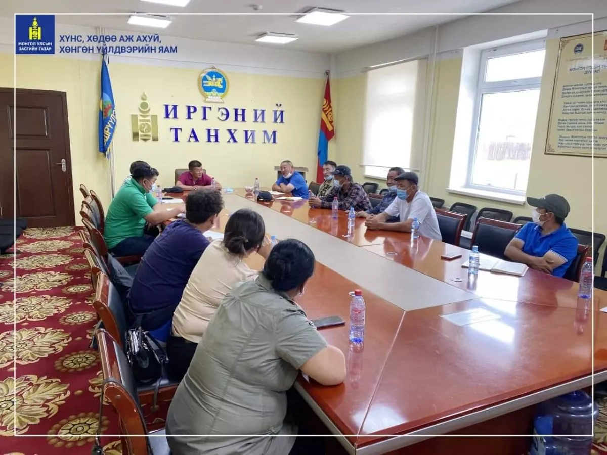 АРХАНГАЙ, ӨВӨРХАНГАЙ АЙМГИЙН ТАРИАЛАНЧИД БИРЖТЭЙ ХАМТРАН АЖИЛЛАХЫГ ДЭМЖИЖ, ӨӨРСДИЙН БАЙР СУУРИА ИЛЭРХИЙЛЛЭЭ