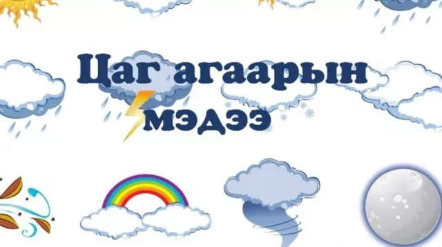 Цаг агаарын мэдээ