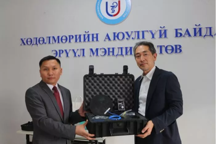 Хөдөлмөрийн нөхцөлийн үнэлгээ хийхэд шаардлагатай багаж тоног төхөөрөмжийг хүлээн авлаа