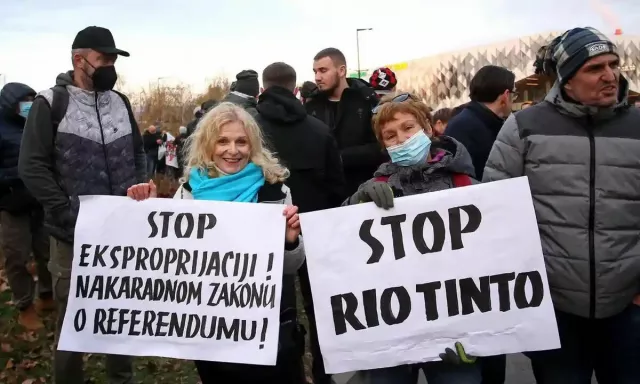 Сербид литийн уурхай нээх Рио Тинтогийн төлөвлөгөөг түдгэлзүүлэв
