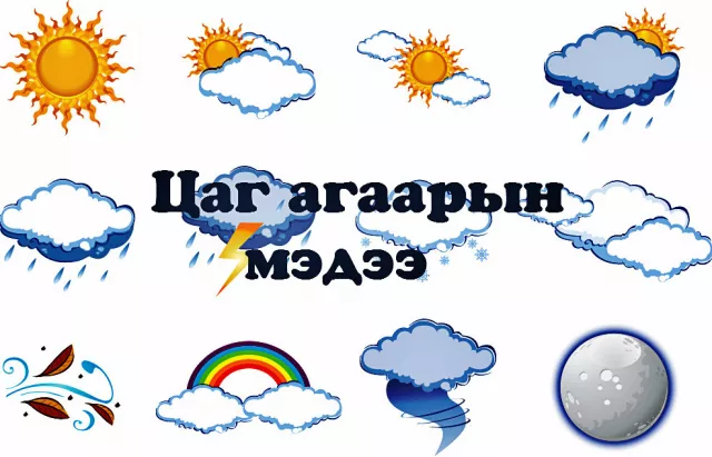 Цаг агаарын мэдээ