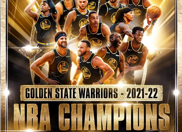 Голдэн Стэйт Уорриорс баг NBA-ын аварга боллоо