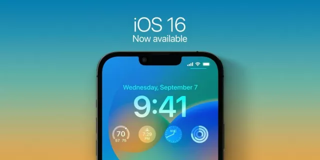 iOS 16 үйлдлийн систем зах зээлд нэвтэрлээ