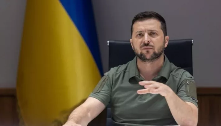 Владимир Зеленский анх удаа сөрөг довтолгооны талаар ярилцлага өгөв