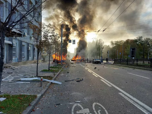 Киев хотод дараалсан дэлбэрэлтүүд болсныг мэдээлжээ