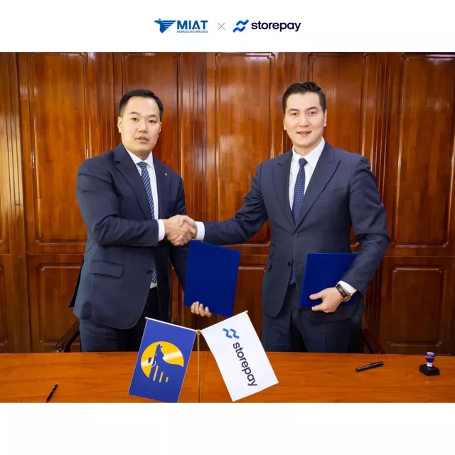 МИАТ ТӨХК БОЛОН STOREPAY ХАМТРАН АЖИЛЛАХ ГЭРЭЭНД ГАРЫН ҮСЭГ ЗУРЛАА