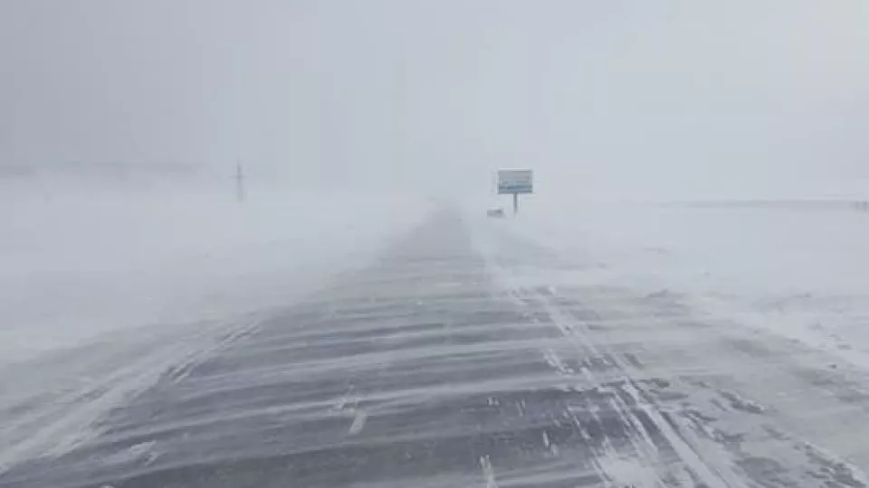 Төвийн аймгуудын нутгийн хойд хэсгээр цас орж, цасан шуурга шуурна