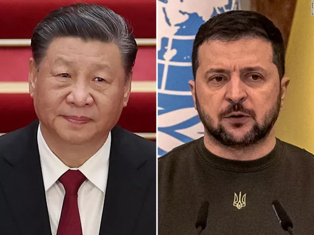 Украин, Хятадын төрийн тэргүүнүүд дайн эхэлснээс хойш анх удаа утсаар ярилцжээ