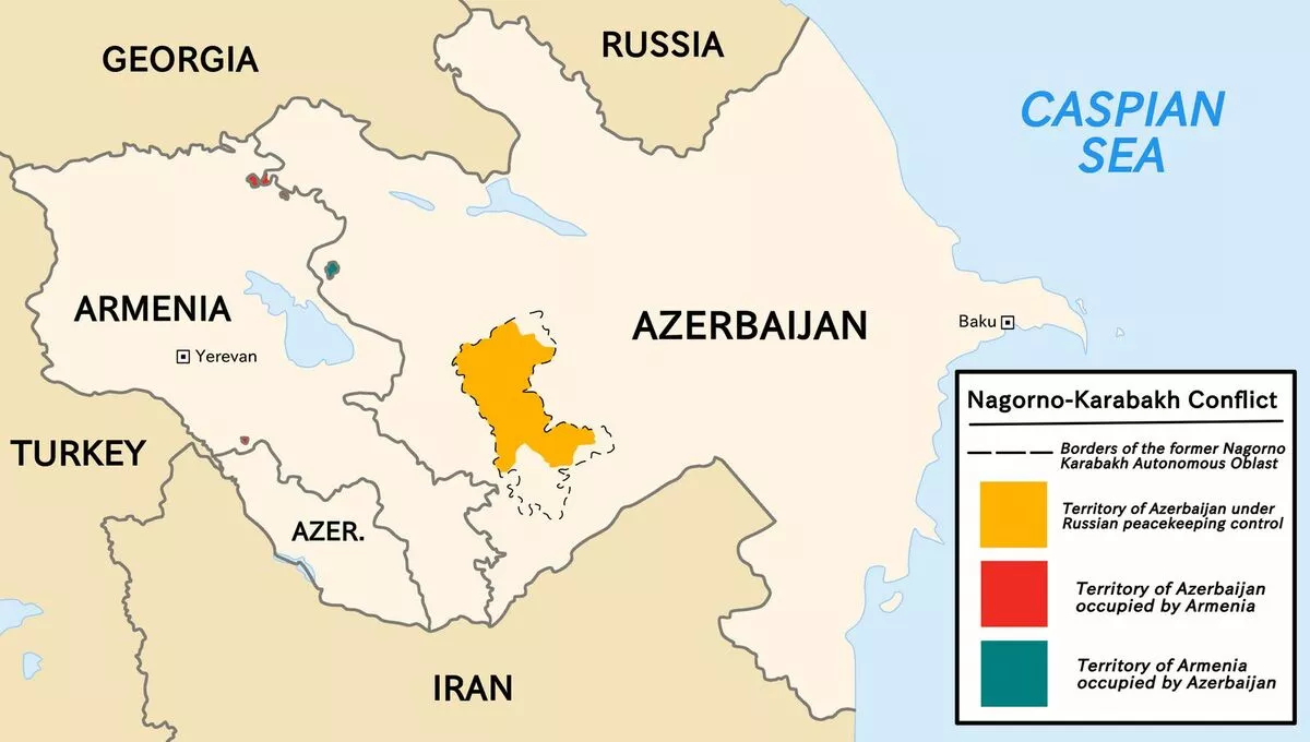 Армени үндэстний салан тусгаарлагчид бууж өгснөөр Уулын Карабахын бүс нутаг Азербайжаны хяналтад шилжлээ