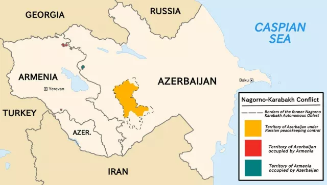 Армени үндэстний салан тусгаарлагчид бууж өгснөөр Уулын Карабахын бүс нутаг Азербайжаны хяналтад шилжлээ