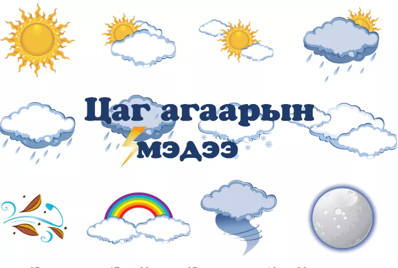 Цаг агаарын мэдээ