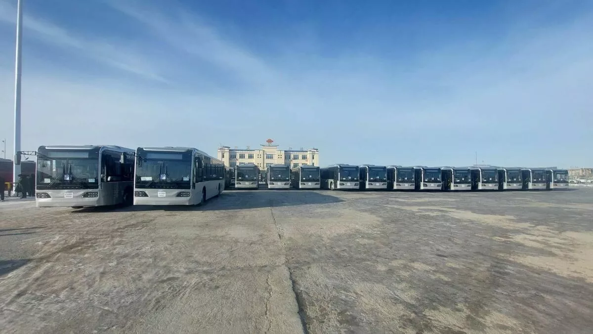 “Yutong Bus” компанийн үйлдвэрээс гарсан хоёр дахь ээлжийн 50 автобус Эрээн хотод иржээ